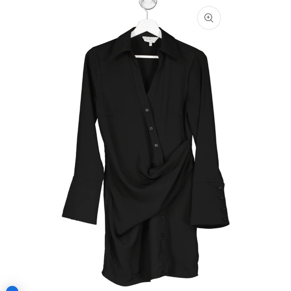 L'Academie Karolina Dress Black size M - Picture 4 of 5